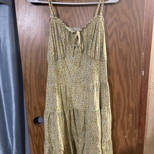 Floral Yellow Sundress